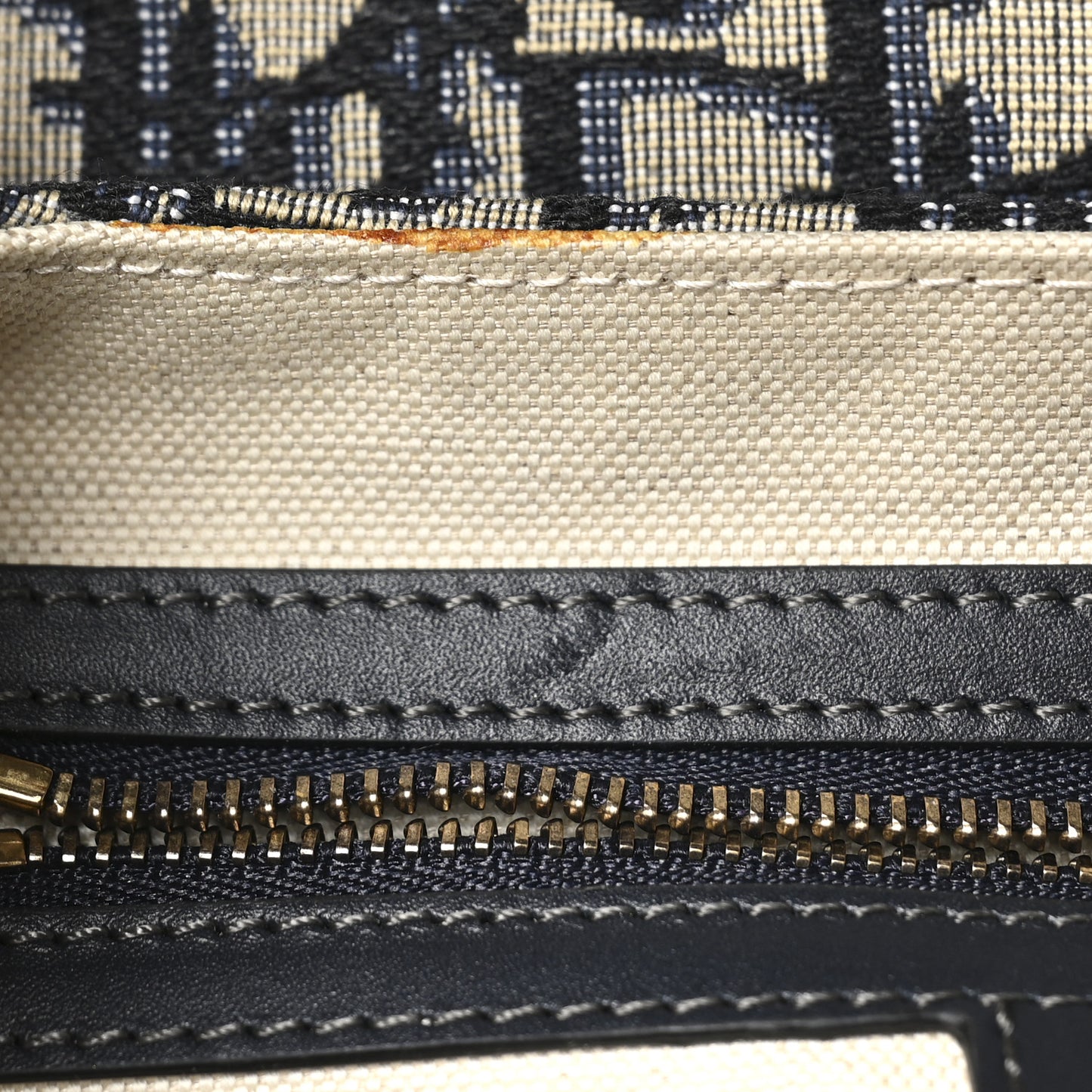 Oblique Saddle Bag Blue