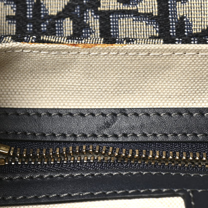 Christian Dior Oblique Saddle Bag Blue 11 of 12