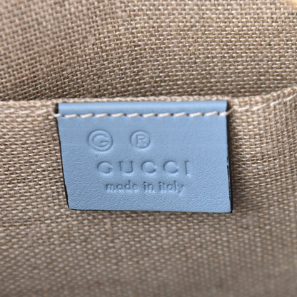 Gucci Microguccissima Mini Bree Messenger Bag Mineral Blue 6 of 10