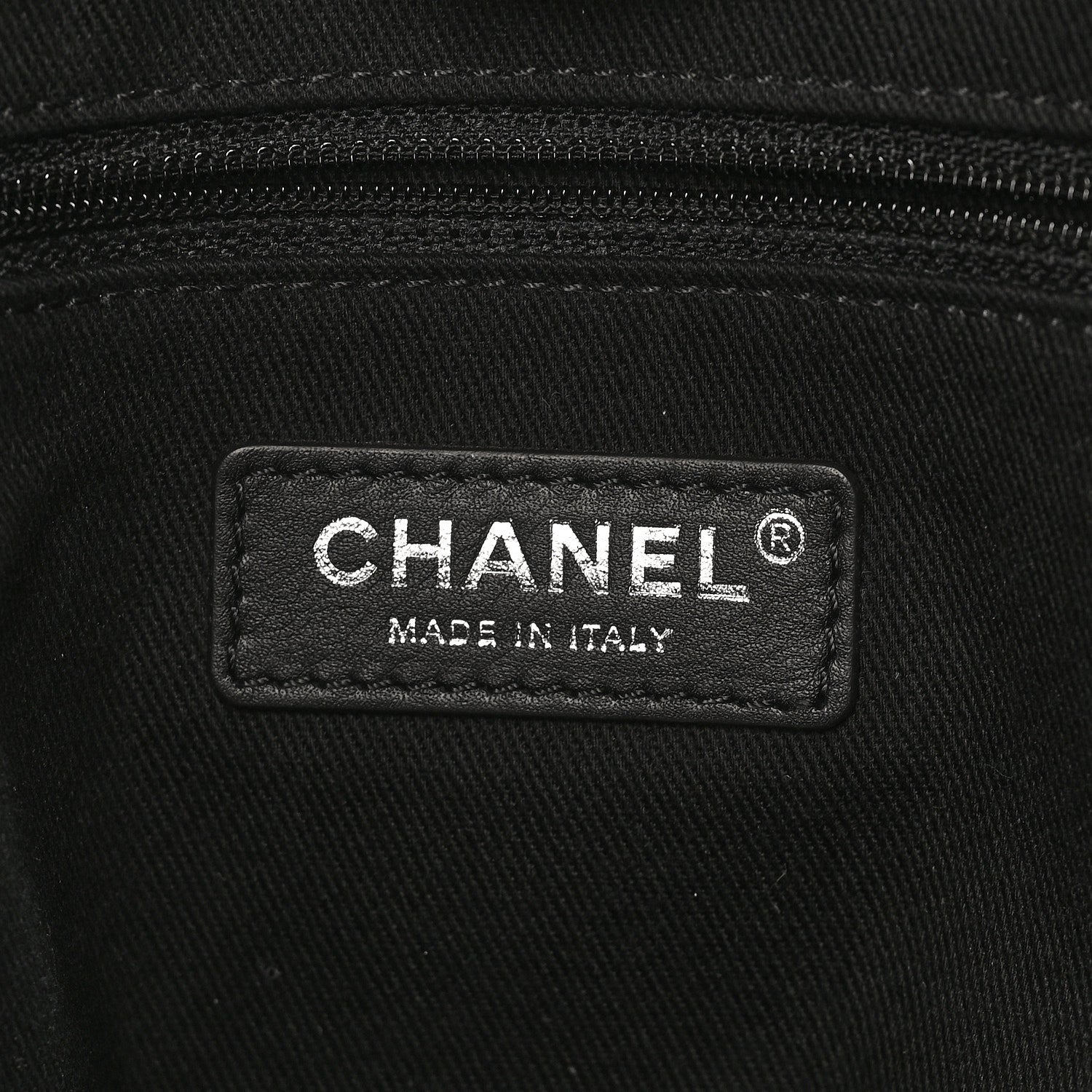 Chanel Mixed Fibers Small Deauville Tote Black 7 of 11