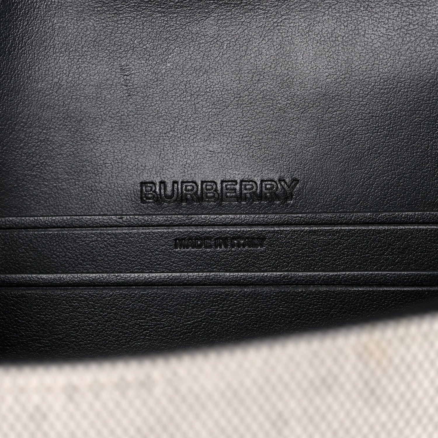 Burberry Canvas Horseferry Print Small Olympia Bum Bag Black Grey 6 of 14