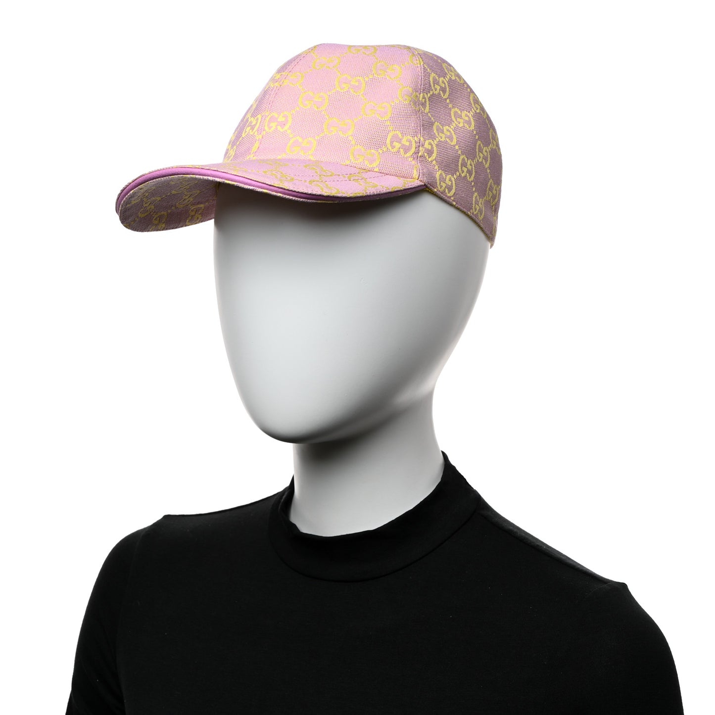 Monogram New GG Baseball Hat XS Lilac Yellow