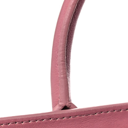 Saint Laurent Calfskin Small Sac De Jour Dark Rose 15 of 19