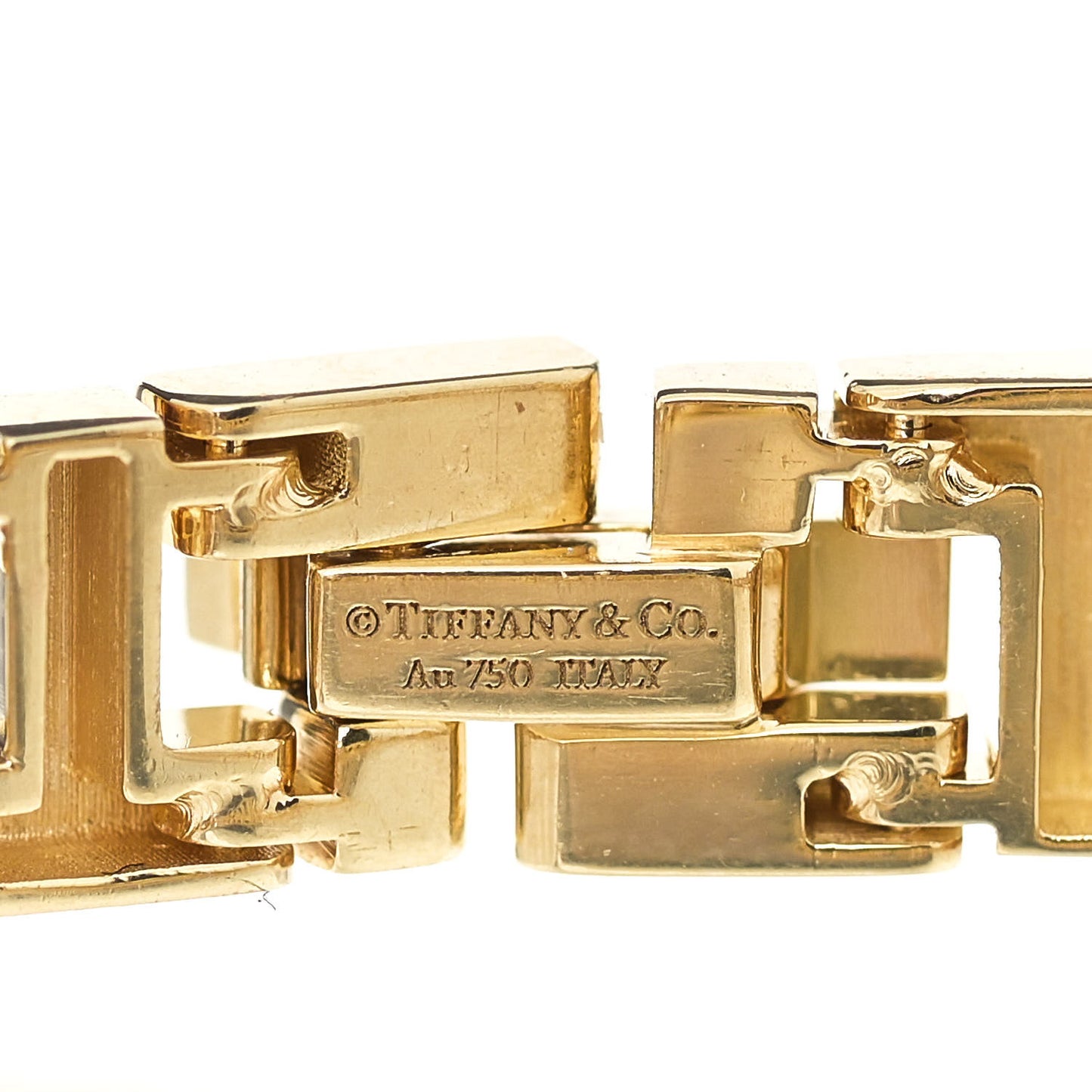 18K Yellow Gold Narrow T True Bracelet