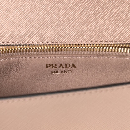 Prada Saffiano Lux Chain Wallet Cammeo 6 of 11
