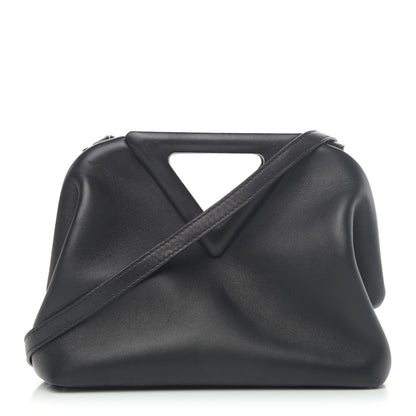 Bottega Veneta Calfskin Small The Point Triangle Bag Black 1 of 4