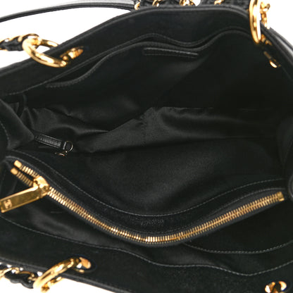 Chanel Caviar Quilted Grand Shopping Tote GST Black 6 of 13