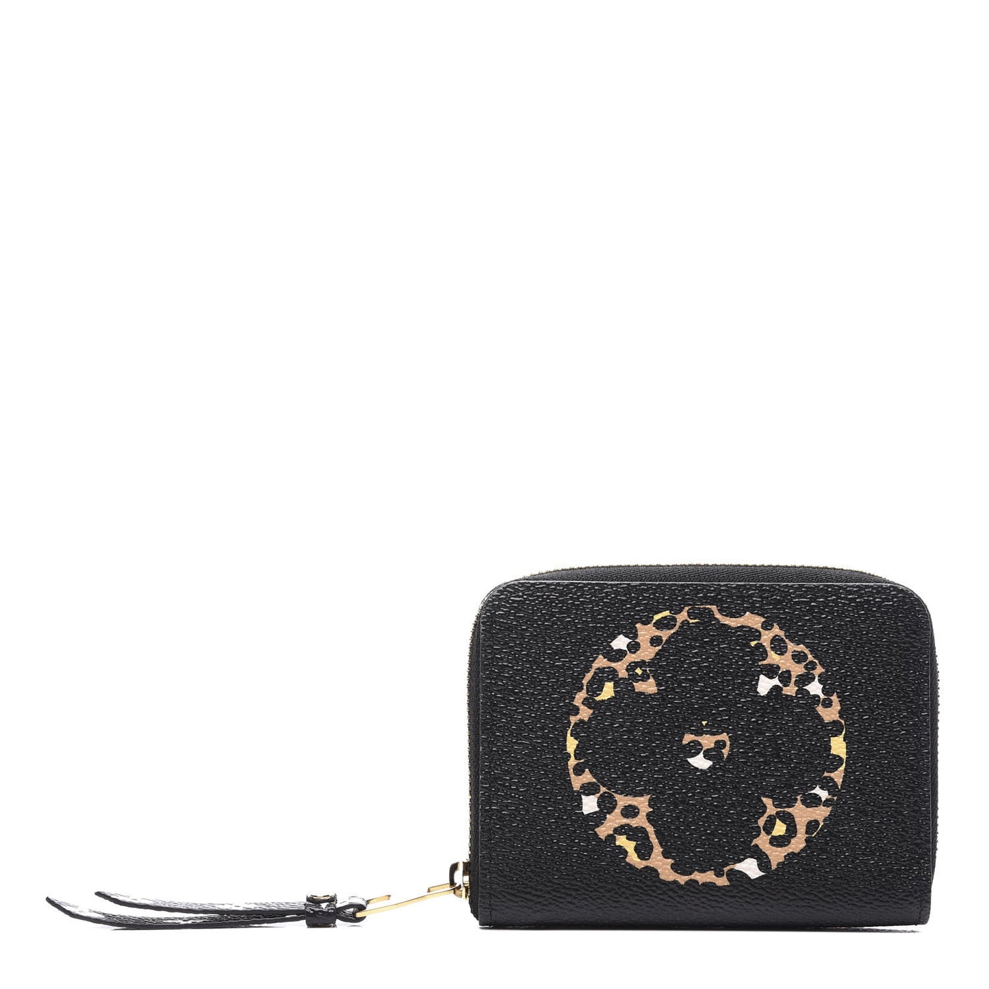 Monogram Giant Jungle Zippy Coin Purse Black