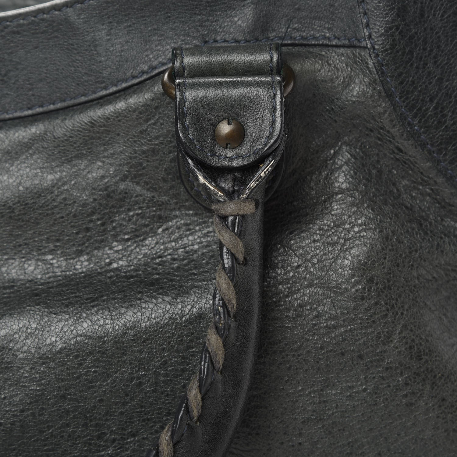 Balenciaga Agneau Classic Hardware Part Time Anthracite 14 of 20