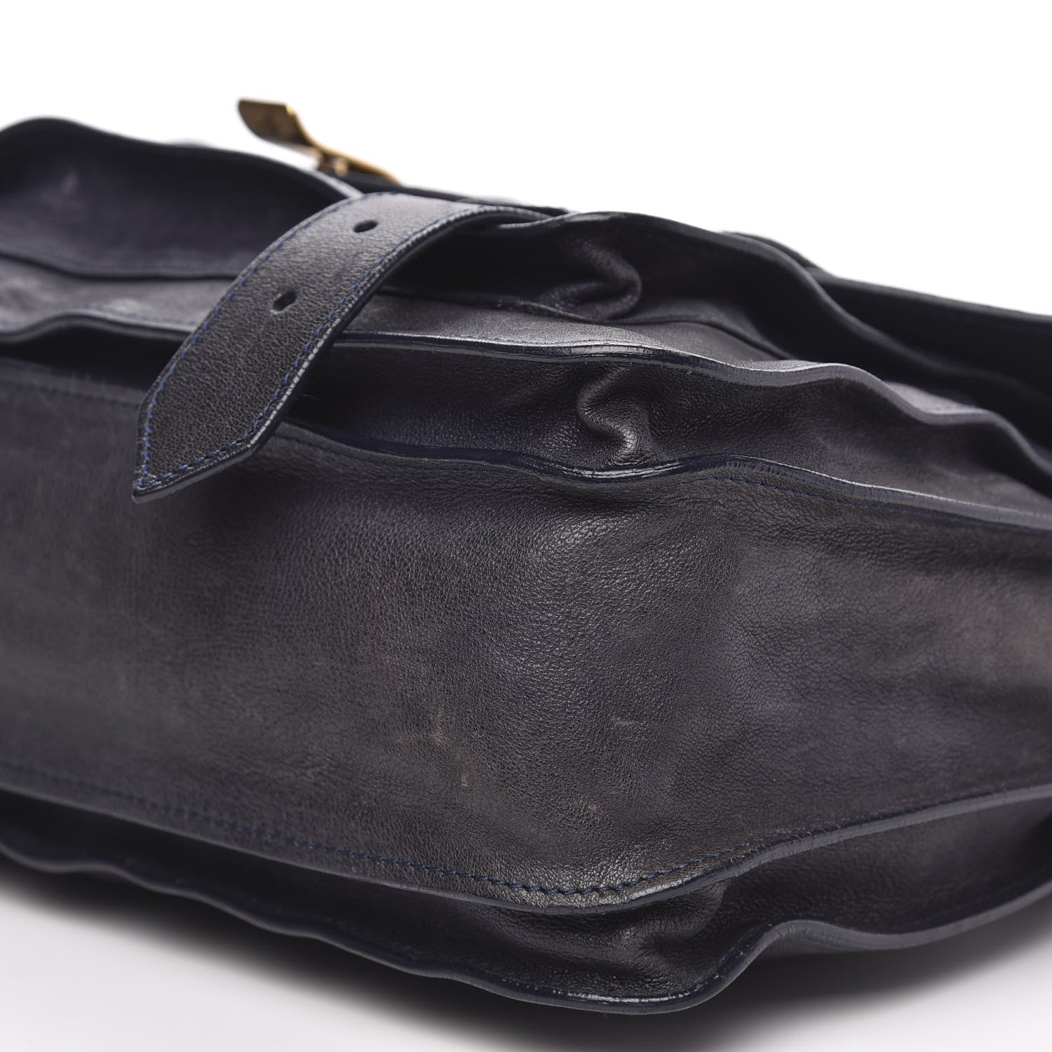 Proenza Schouler Lambskin Medium PS1 Satchel Navy 10 of 15