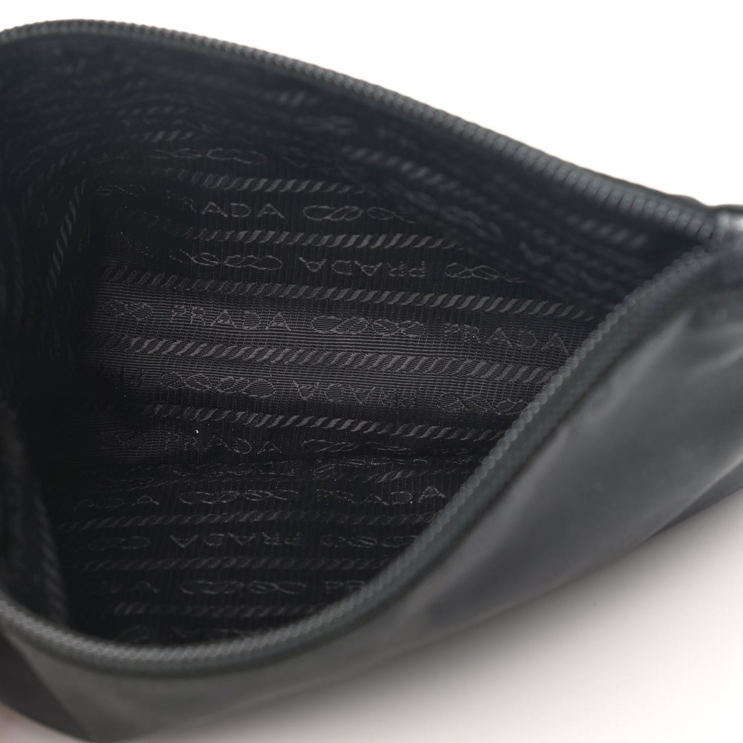 Tessuto Nylon Smalto Pouch Black