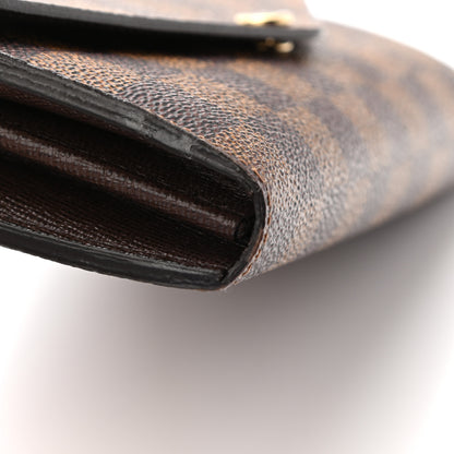 Louis Vuitton Damier Ebene Sarah Wallet NM 7 of 10