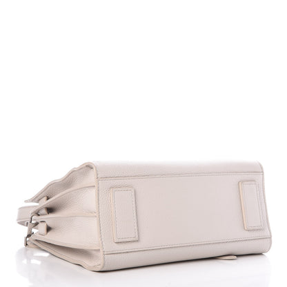 Saint Laurent Grained Calfskin Baby Sac De Jour Souple Ivory 4 of 9