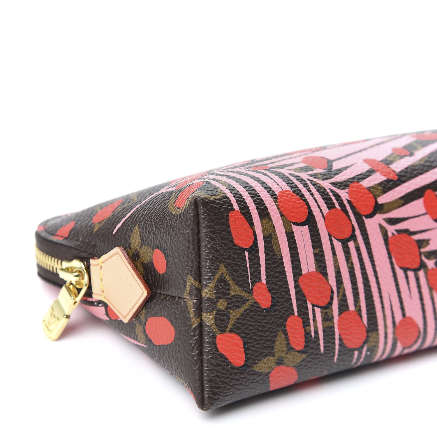 Louis Vuitton Monogram Jungle Dots Cosmetic Pouch Sugar Pink Poppy 5 of 7
