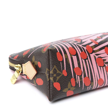 Louis Vuitton Monogram Jungle Dots Cosmetic Pouch Sugar Pink Poppy 5 of 7