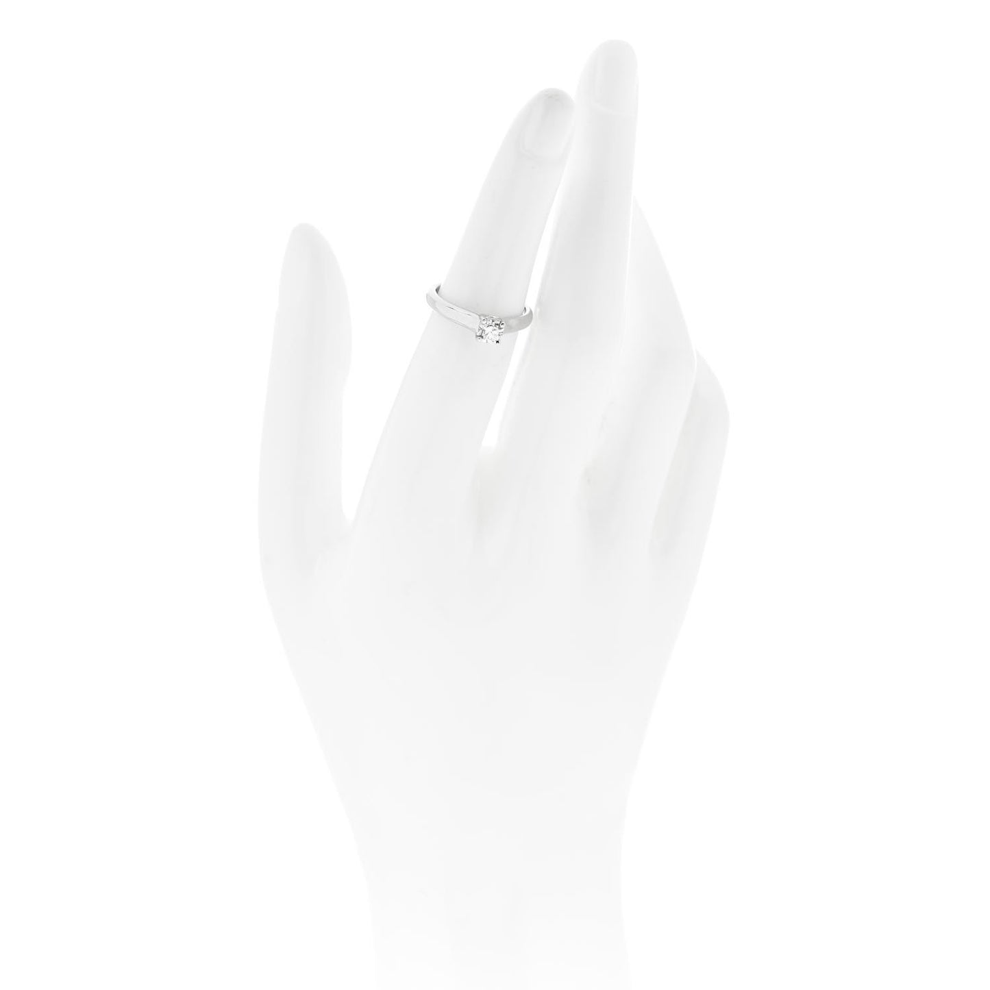 Platinum Diamond .36 Lucida Engagement Ring 49 5