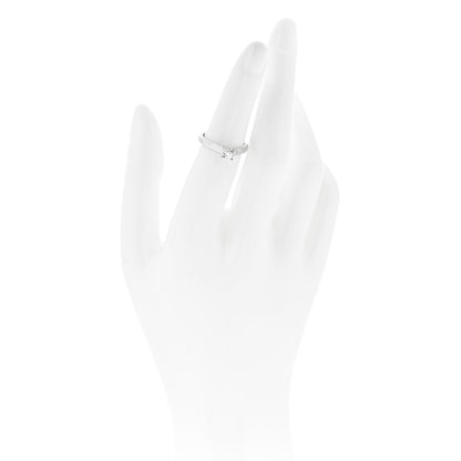 Tiffany Platinum Diamond .36 Lucida Engagement Ring 49 5 2 of 6
