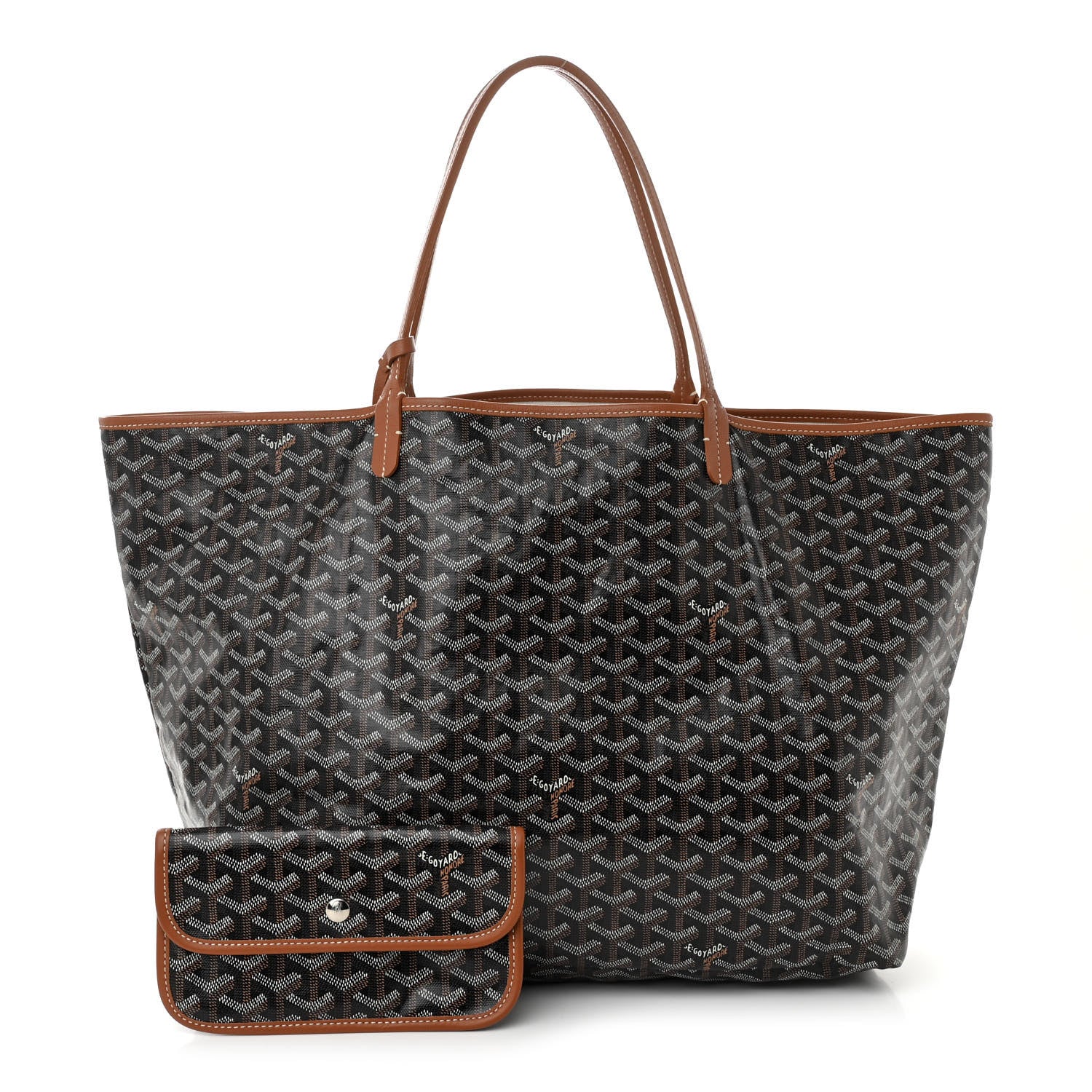 Goyard Goyardine Saint Louis GM Black Gold 3 of 13