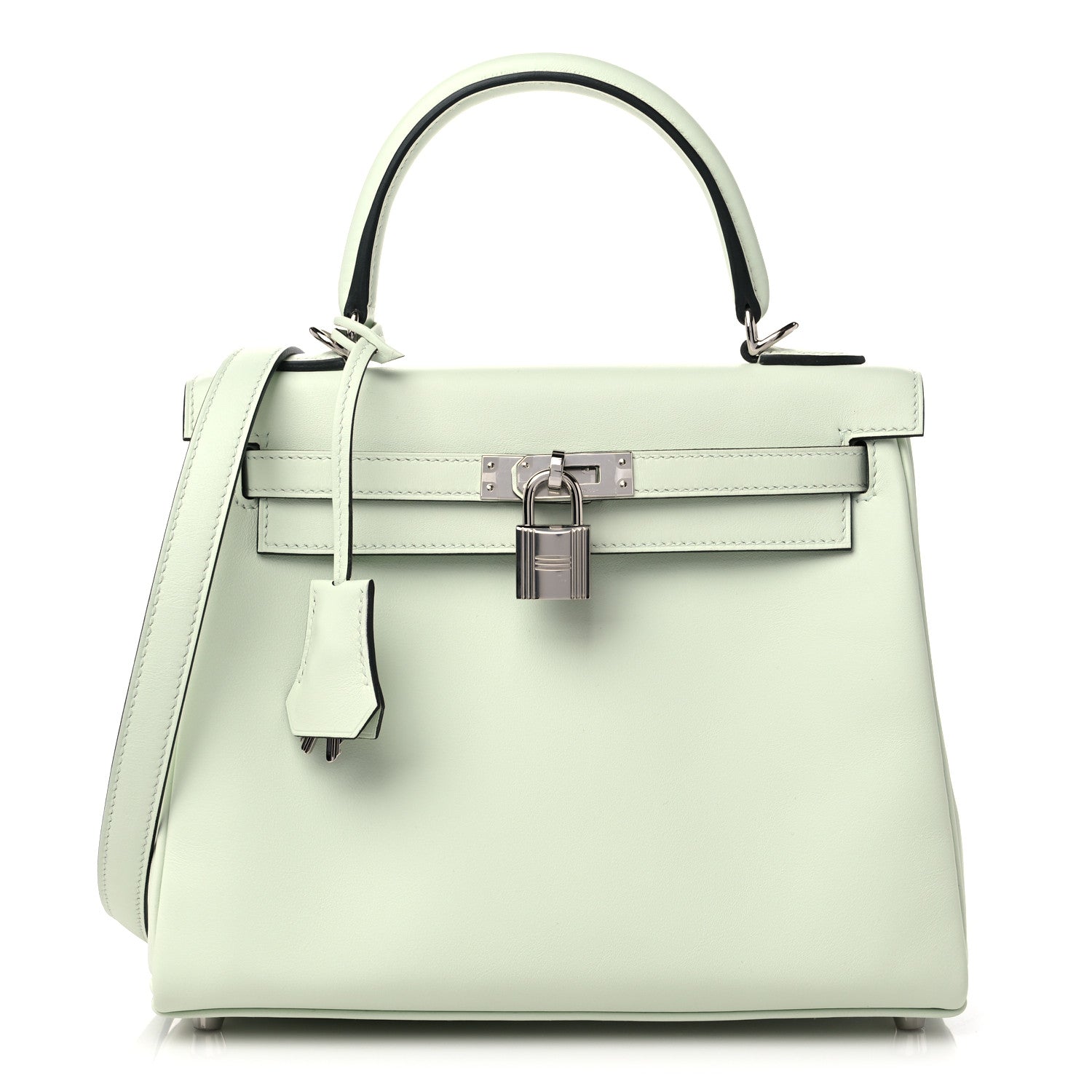 product image of hermes kelly retourne bag with padlock and keys FASHIONPHILE