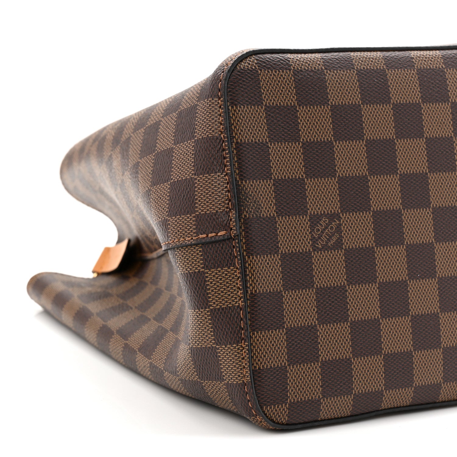 Louis Vuitton Damier Ebene Neonoe MM Safran 8 of 9