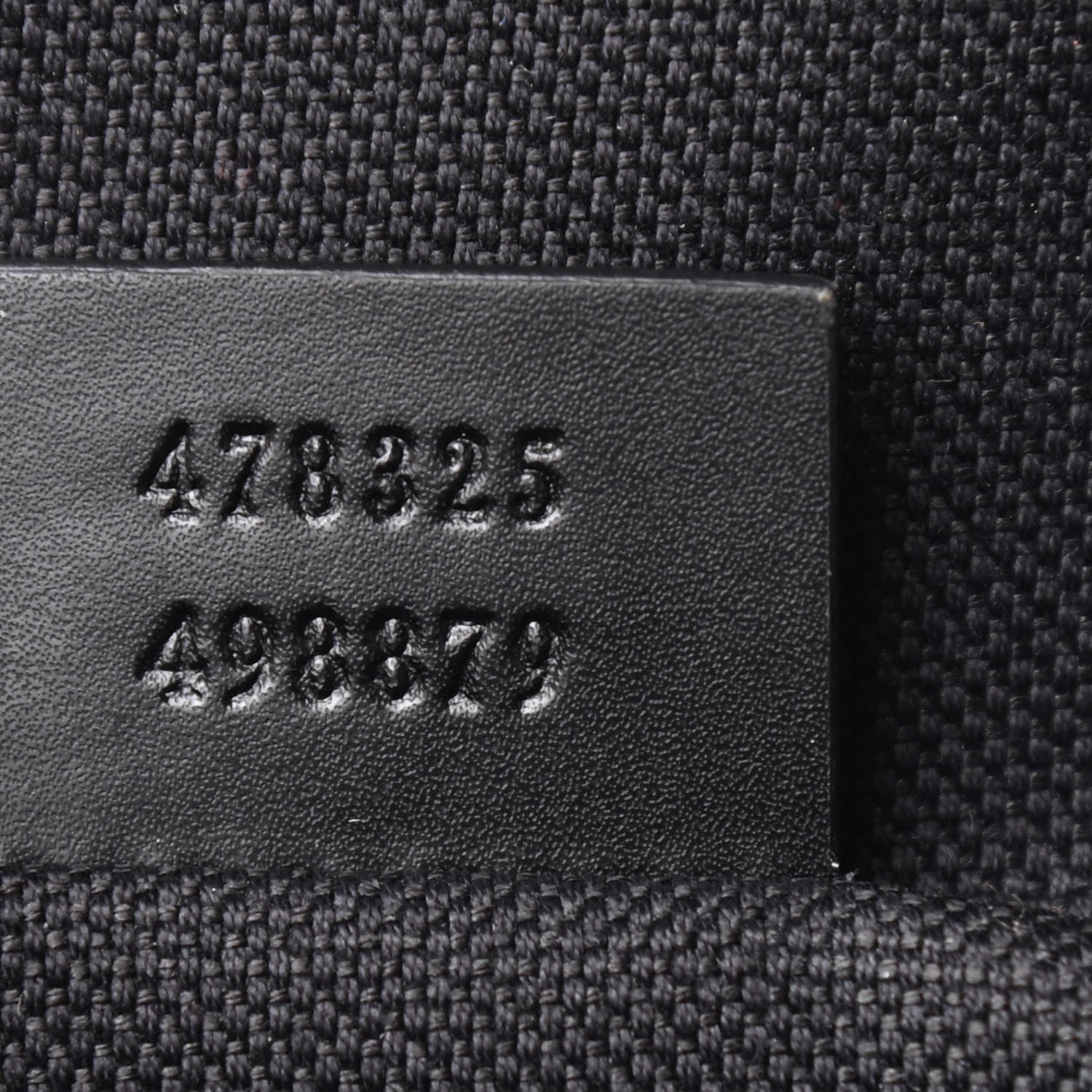 Gucci GG Supreme Monogram Web Belt Bag Black Grey 7 of 9