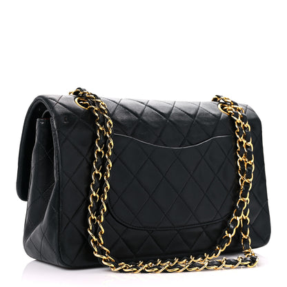 Chanel Lambskin Quilted Medium Double Flap Black 3 of 19