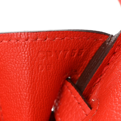 Hermes Togo Birkin 25 Capucine 7 of 10