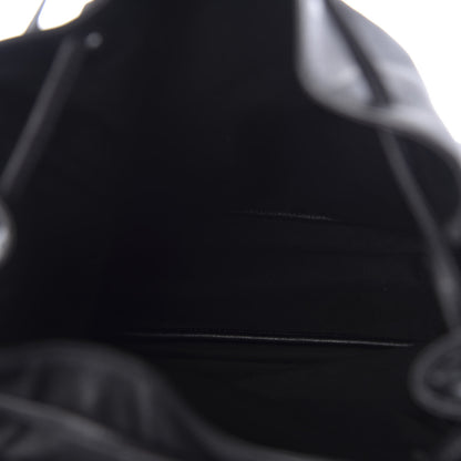 Saint Laurent Calfskin Fringe Festival Backpack Black 4 of 9