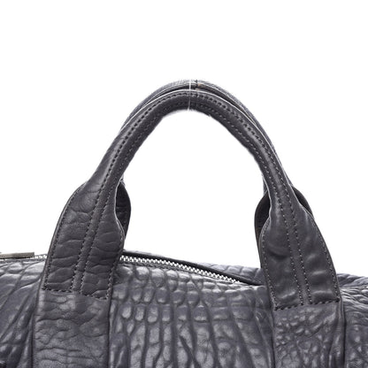 Alexander Wang Pebbled Lambskin Rocco Tundra Silver Hardware 10 of 10