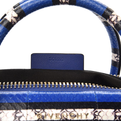 Givenchy Calfskin Ayers Trim Medium Antigona Blue 8 of 8