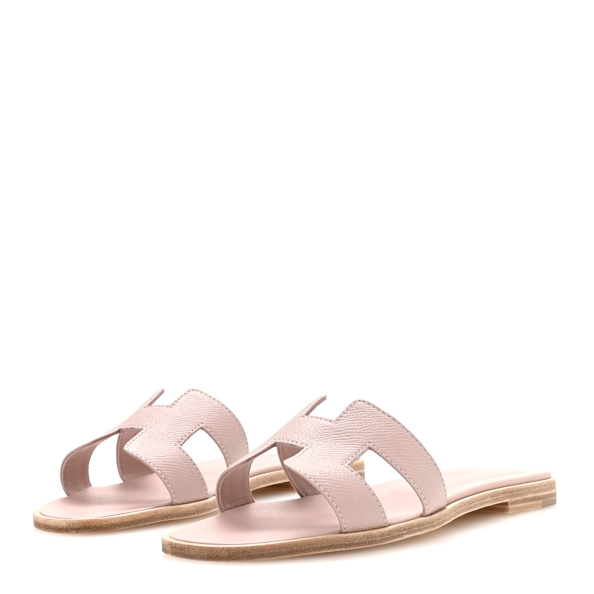 Epsom Oran Sandals 35.5 Beige Perlino