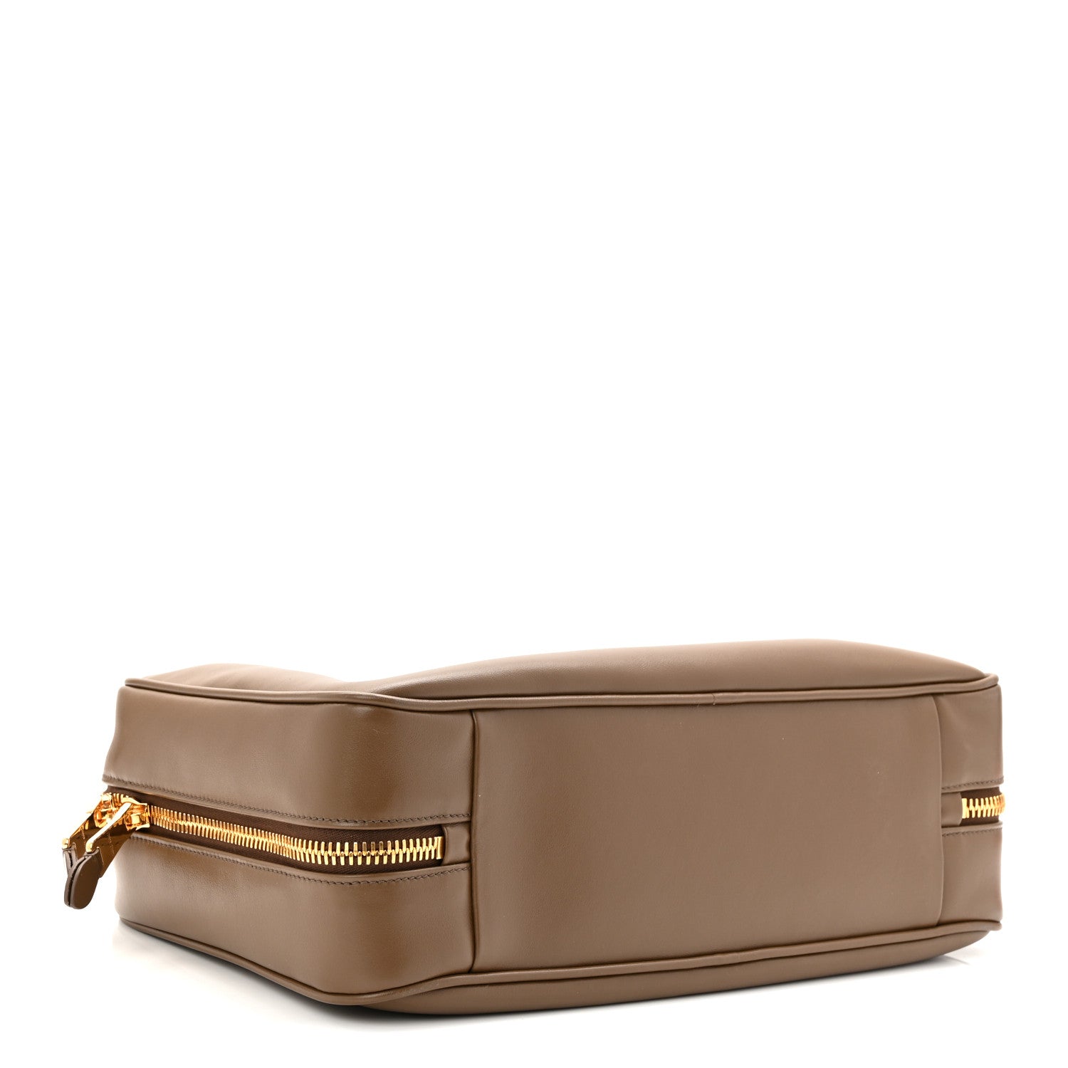 Miu Miu Soft Calf Softy Large Beau Top Handle Bag Tundra 4 of 9
