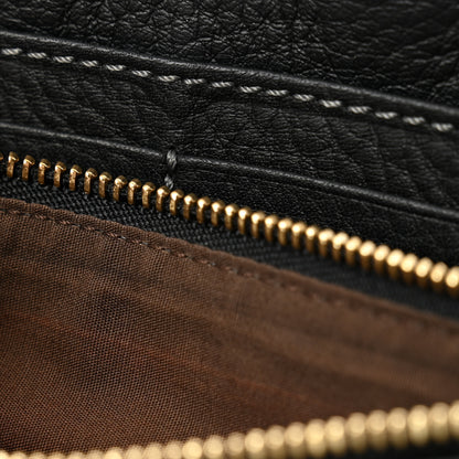 Chloe Grained Calfskin Marcie Long Zip Around Wallet Black 9 of 12