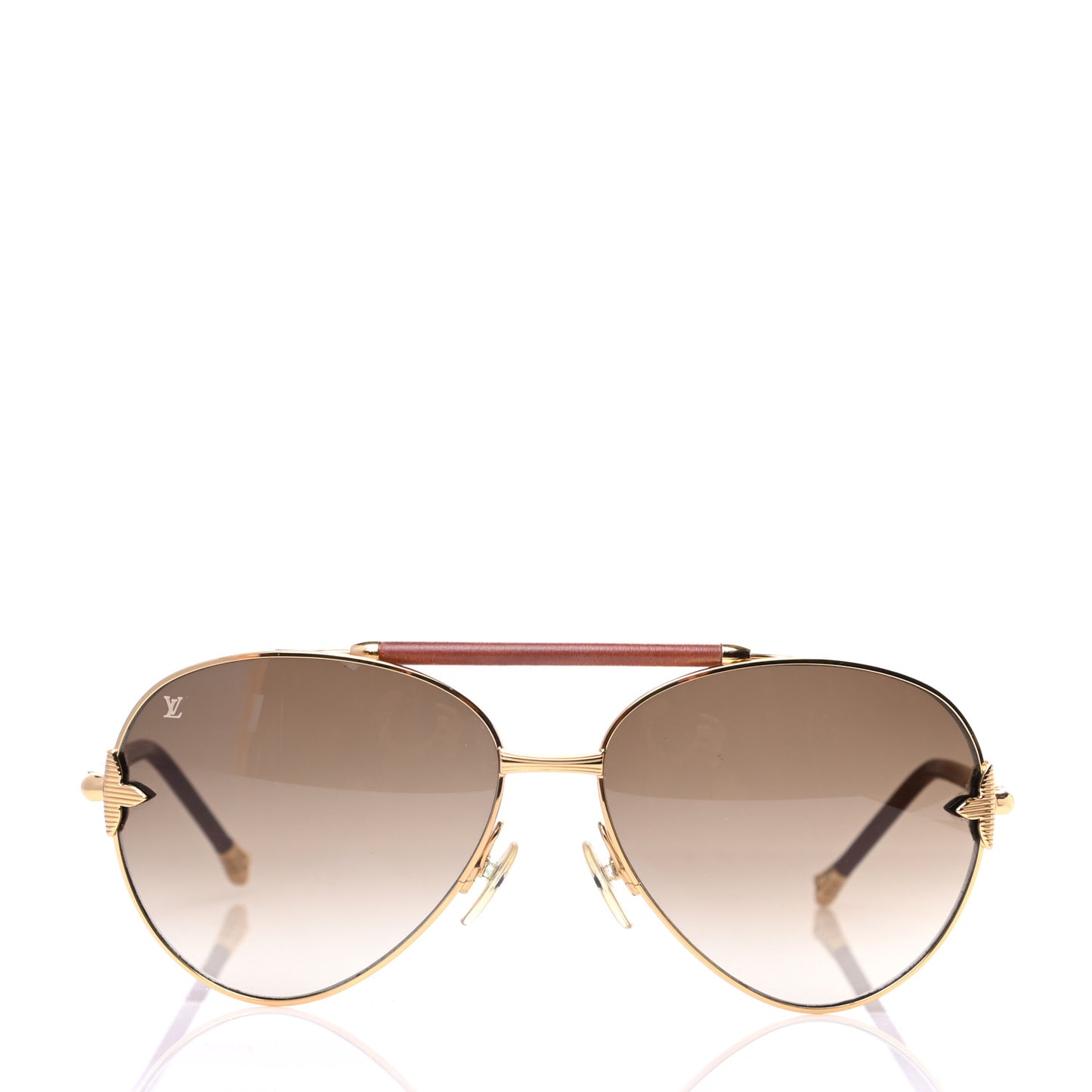 Monogram Aviator Sunglasses Z0568U Brown