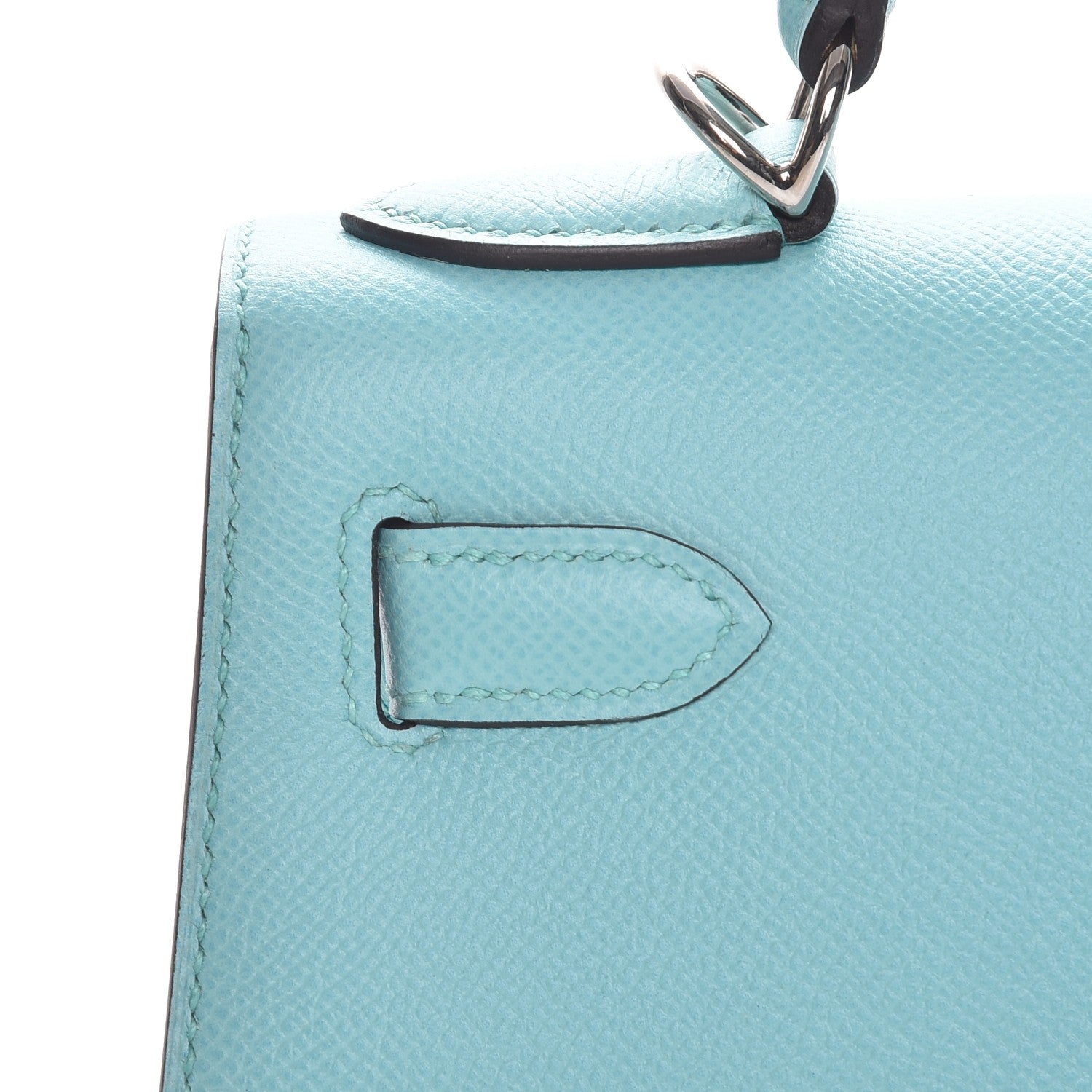 Hermes Epsom Kelly Sellier 28 Bleu Atoll 13 of 30