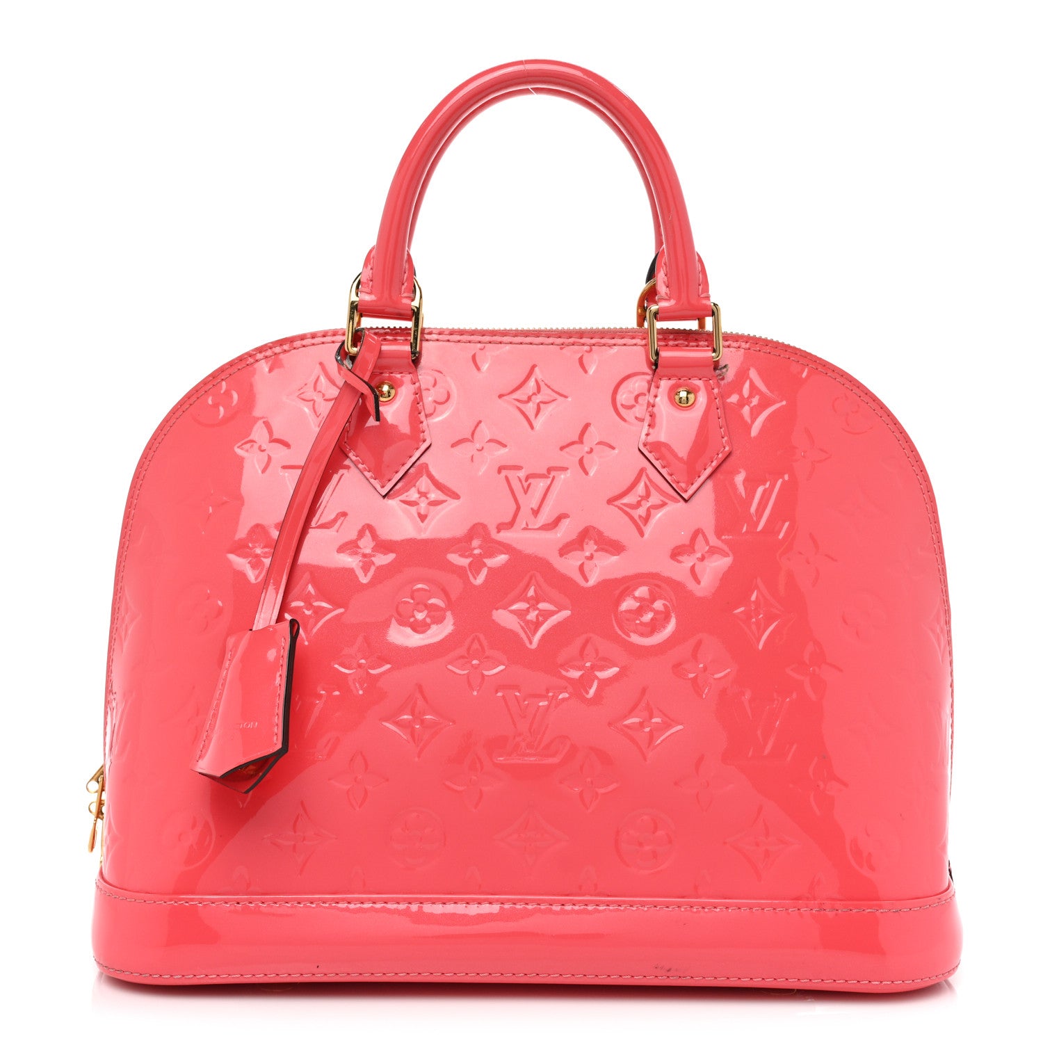 Louis Vuitton Vernis Alma PM Rose Litchi 1 of 23