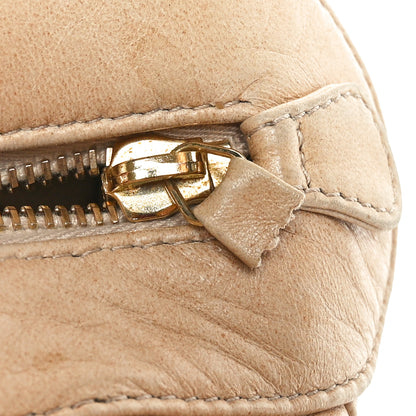 Chanel Lambskin Bubble Quilt Bowler Beige 11 of 11