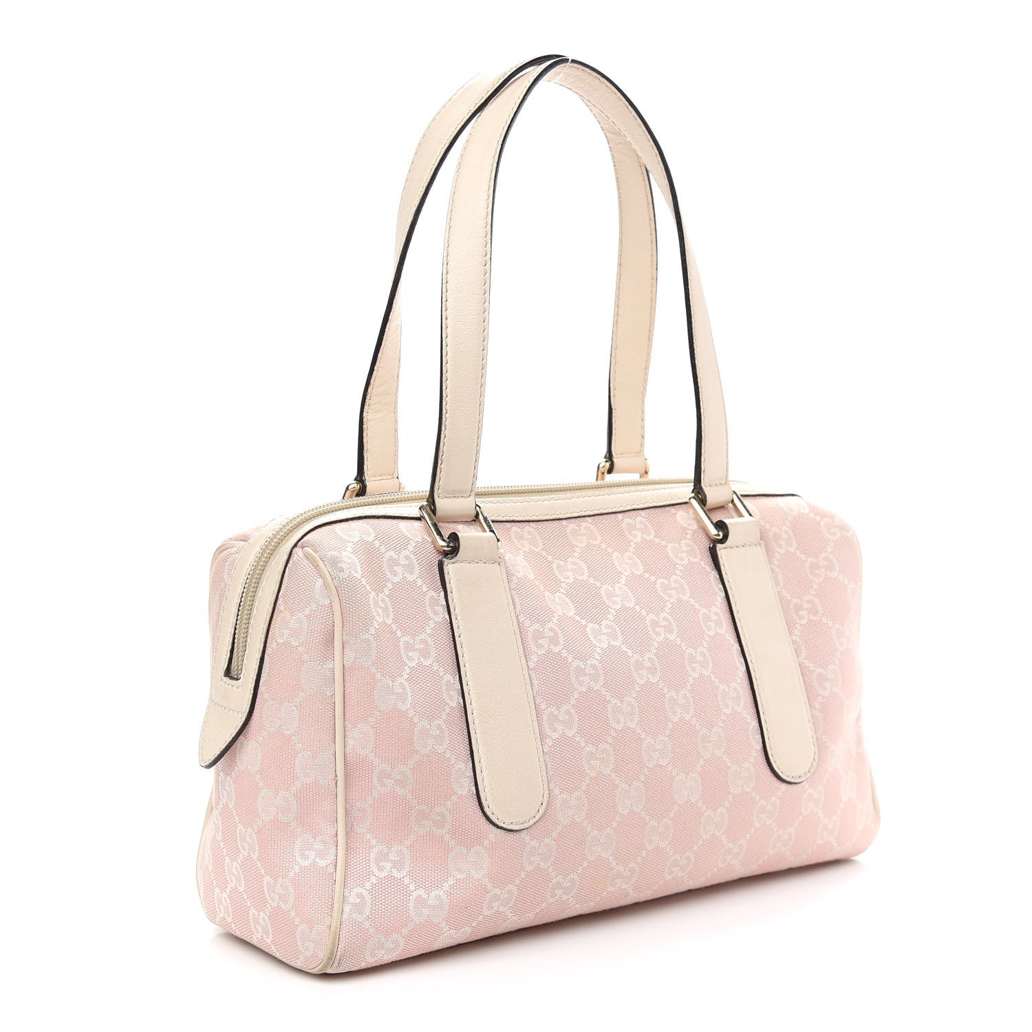 Gucci Monogram Small Boston Pink 3 of 11