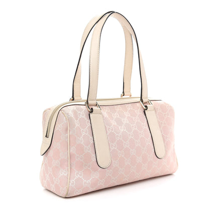 Gucci Monogram Small Boston Pink 3 of 11