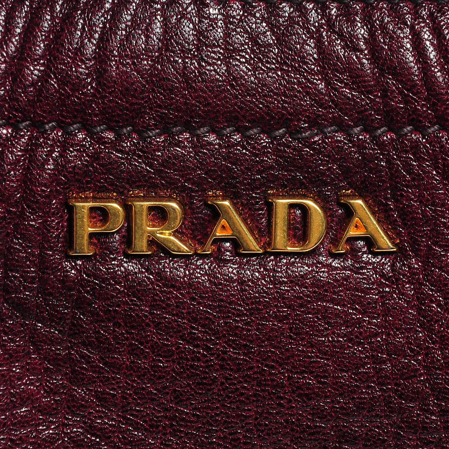 Prada Vitello Daino Hobo Amaranto 6 of 10