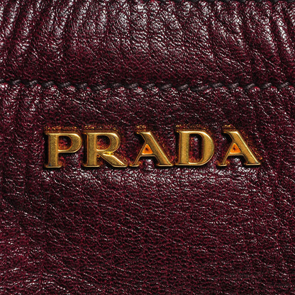 Prada Vitello Daino Hobo Amaranto 6 of 10