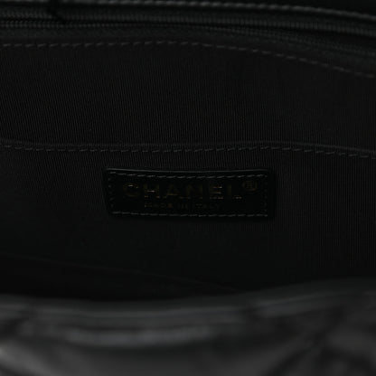 Chanel Calfskin Quilted Large Bubbly Flap Black 6 of 9