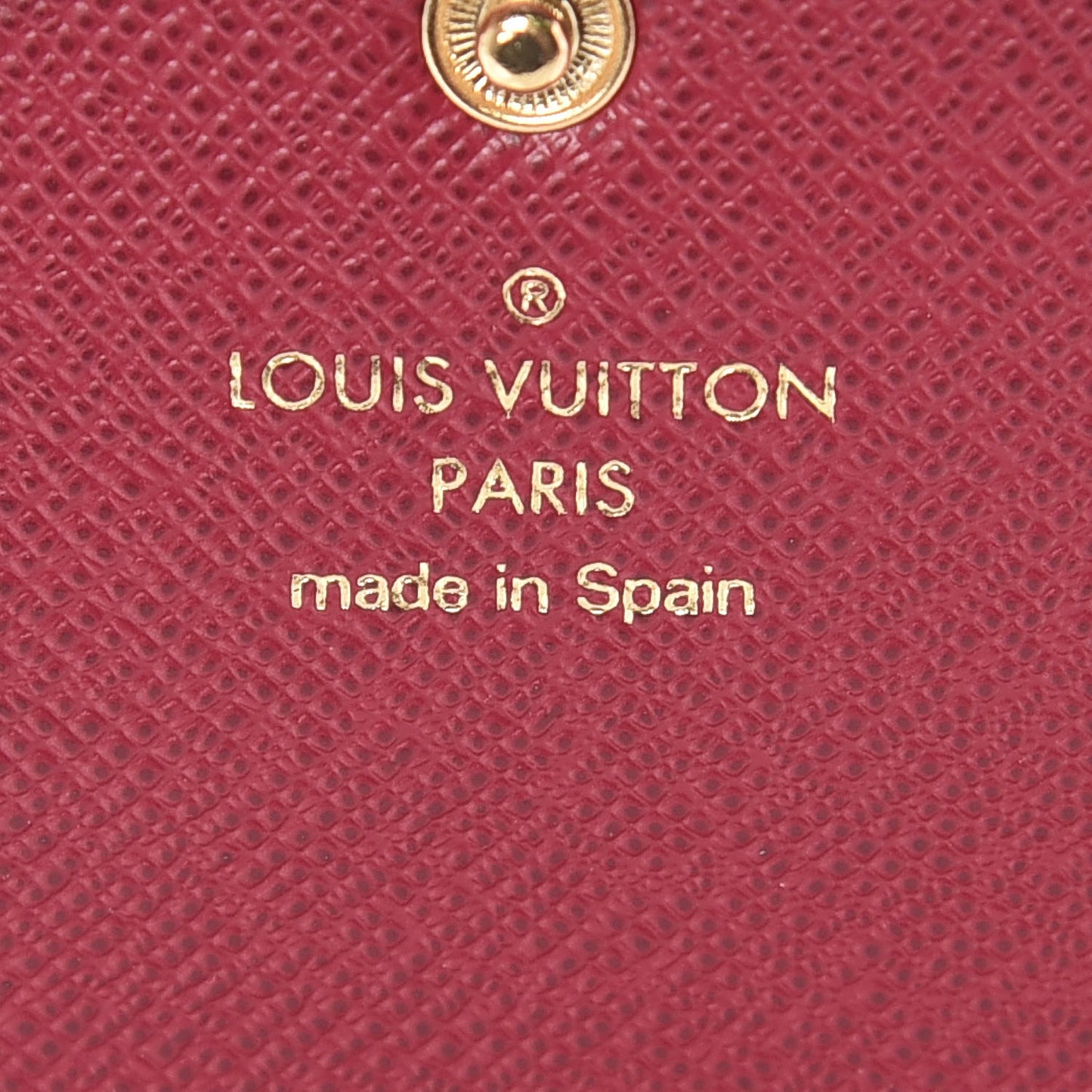 Monogram Rosalie Coin Purse Fuchsia