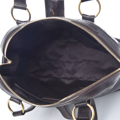 Saint Laurent Calfskin Large Muse Dark Brown 5 of 8