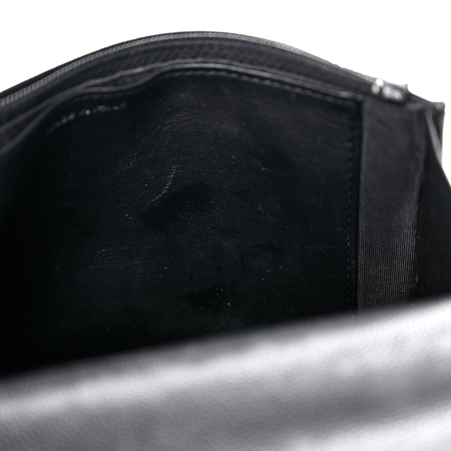 Caviar Quilted My Everything Wallet On Chain WOC Black