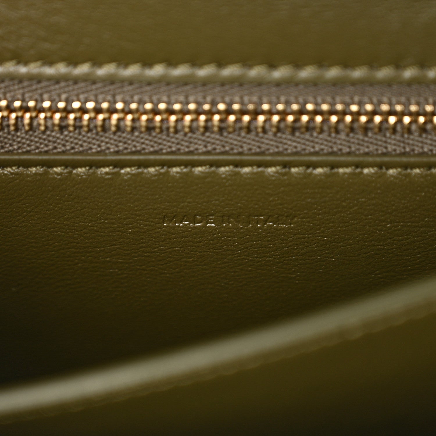 Celine Box Calfskin Small Classic Box Flap Bag Army Green 7 of 11