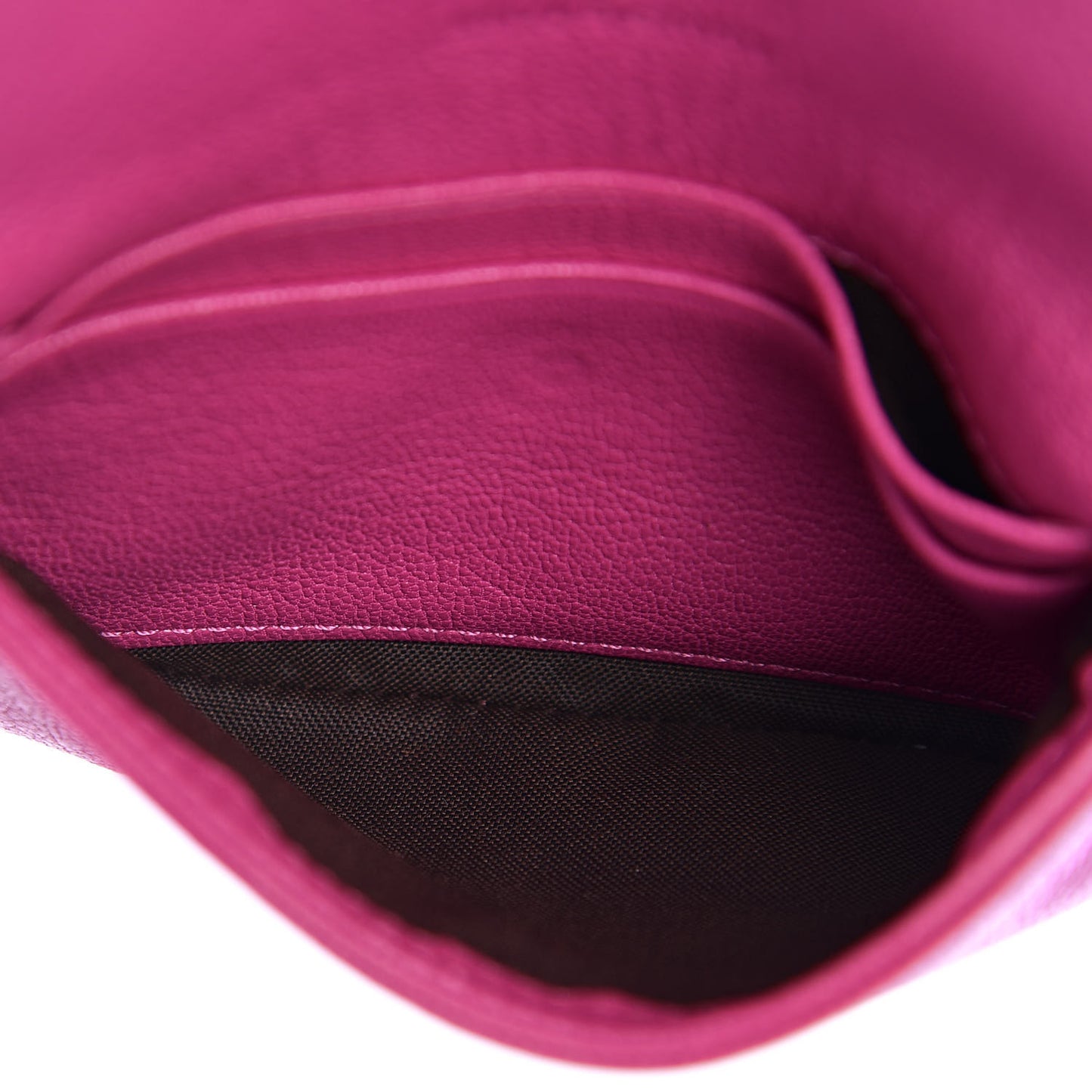Goatskin Bow Coin Purse Pink