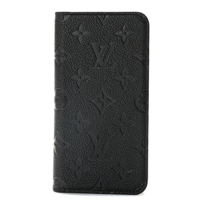 Louis Vuitton Empreinte iPhone 11 Folio Case Black 1 of 9