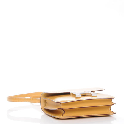 Hermes Tadelakt Lizard Constance 18 Paille Ficelle 4 of 21