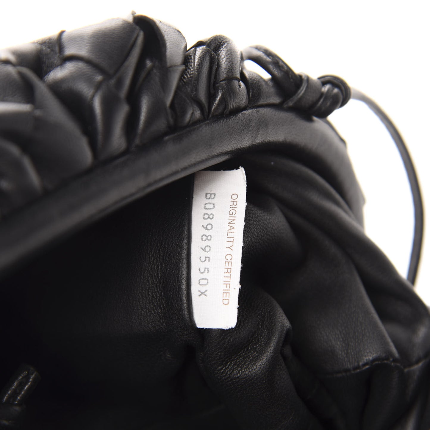 Nappa Intrecciato The Mini Pouch Black